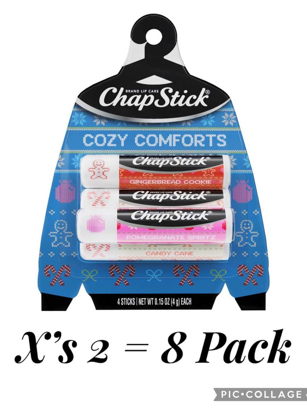 Special Edition Chapstick Cozy Comforts Lip Balm Multi Packs 2 (4 packs)